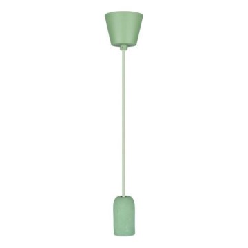 Cable de alimentación 1xE27/60W/230V concreto/verde
