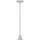 Cable de alimentación 1xE27/60W/230V gris/porcelana