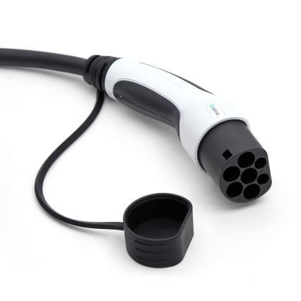 Cable de carga para vehículos eléctricos tipo 2 5m 11kW 16A IP54
