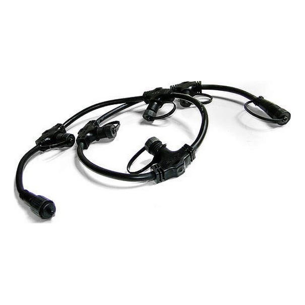 Cable de conexión para exteriores EASY CONNECT 5 conectores 1m IP67