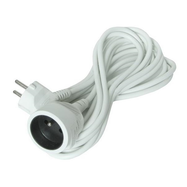 Cable de extensión 1 toma 10m SCHUKO