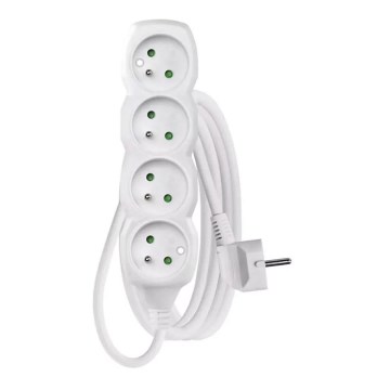 Cable de extensión 4Z 3 m blanco
