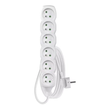 Cable de extensión 6Z 3m blanco