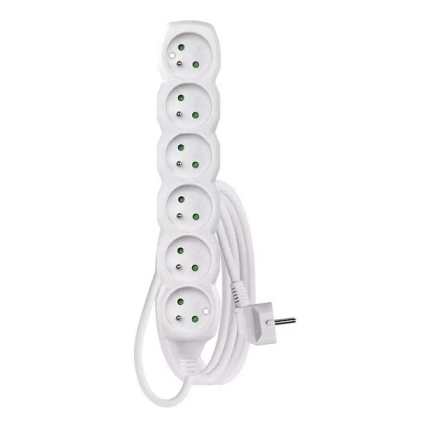 Cable de extensión 6Z 3m blanco
