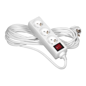 Cable de extensión con interruptor 3G 10 m