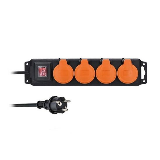 Cable de extensión con interruptor 4Z 3m IP44