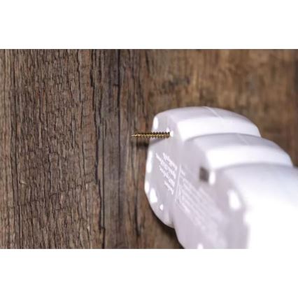 Cable de extensión con interruptor 4 tomas 5m blanco