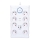 Cable de extensión con interruptor y protección contra sobretensiones 8Z Tipo E + 1xUSB-A + 1xUSB-C 2m blanco