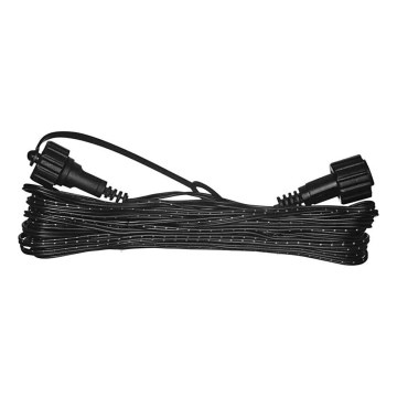 Cable de extensión para exteriores para conectar cadenas 10 m IP44