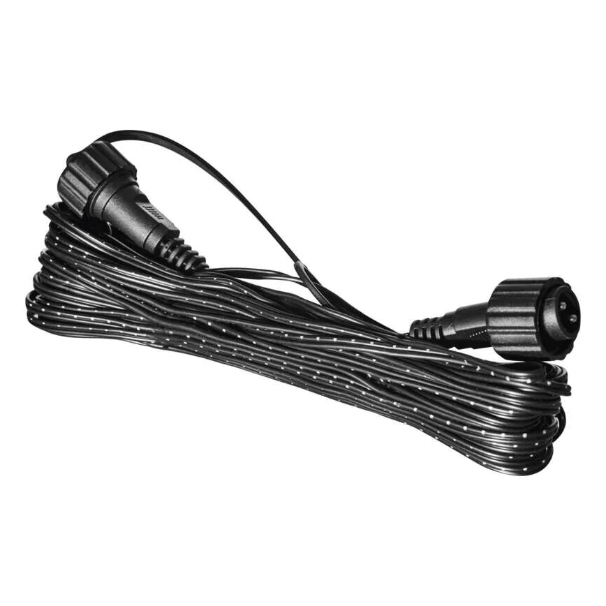 Cable de extensión para exteriores para conectar cadenas 10 m IP44