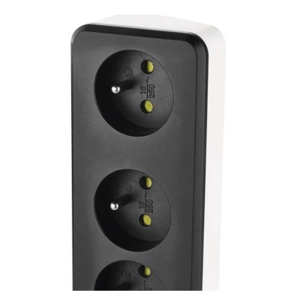 Cable de extensión inteligente con interruptor GoSmart 4Z + 1xUSB-A + 1xUSB-C 2 m Wi-Fi Tuya