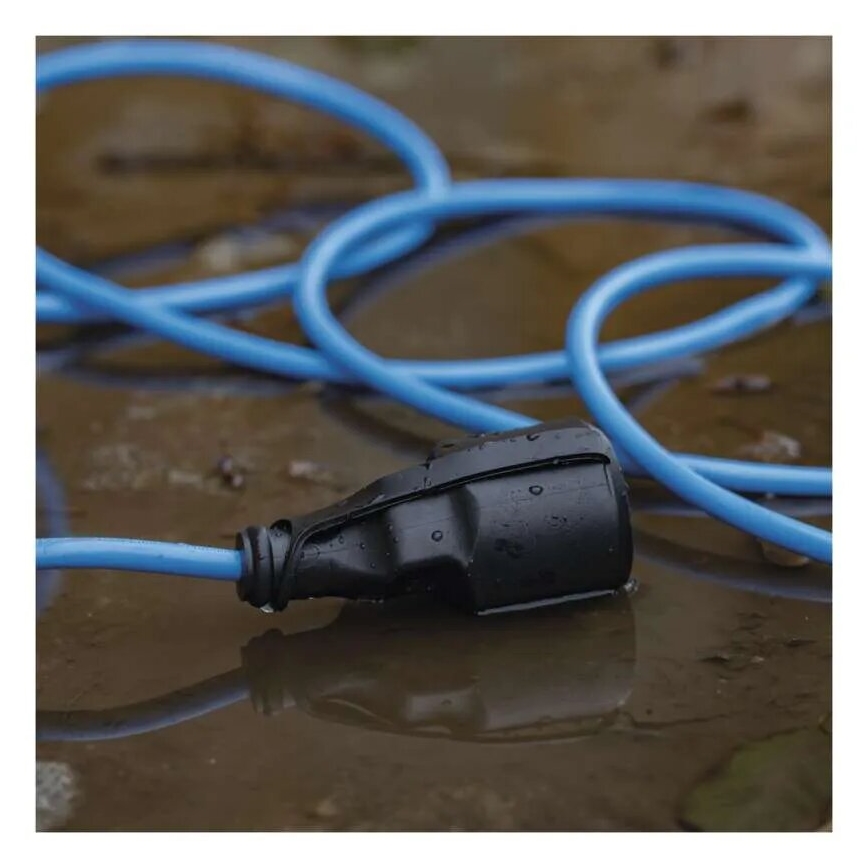 Cable de extensión IMPERMEABLE 1 toma 10m IP44
