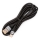 Cable USB trenzado USB-A / USB-C Conector 18W 2m negro
