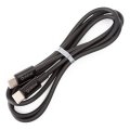 Cable USB USB-C / USB-C Conector 60W 1m negro
