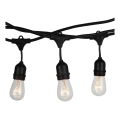 Cadena de exterior STRING 15m 15xE27/25W/230V IP54