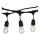 Cadena de exterior STRING 15m 15xE27/25W/230V IP54