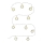 Cadena de luces LED decorativa 10xLED/2xAA 1,8m blanco cálido
