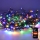 Cadena de luces LED navideñas para exterior 400xLED/8 funciones 25m Wi-Fi Tuya IP44 multicolor/blanco cálido