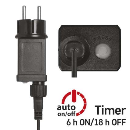 Cadena de luces LED para exterior 150xLED/20m IP44, blanco frío