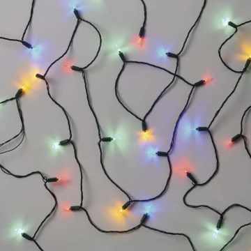 Cadena de luces LED para exterior 150xLED/27,35m IP44 multicolor