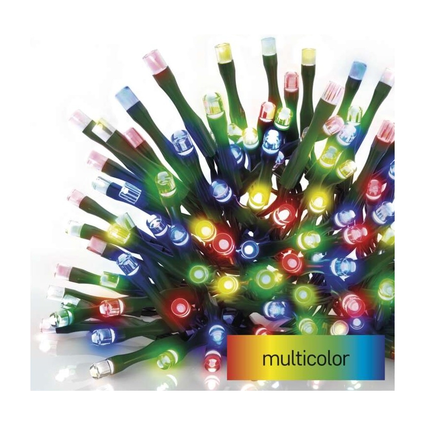 Cadena de luces LED para exterior 180 LEDs/23 m IP44 multicolor