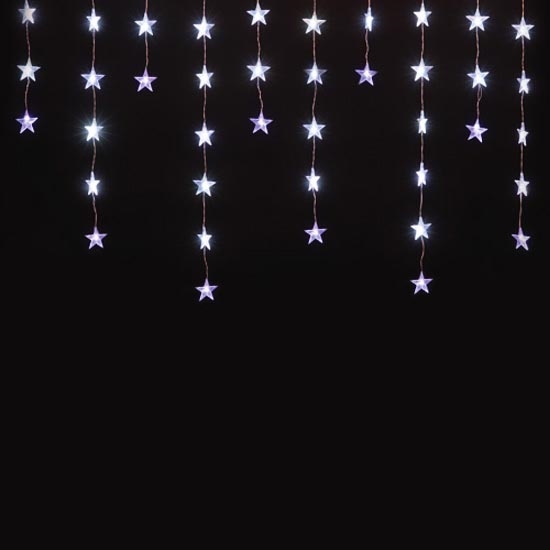 Cadena de Navidad 50xLED 6,35m blanco frío