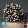 Cadena de Navidad LED 100xLED/8 funciones 15m IP65 Wi-Fi Tuya cálida