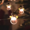 Cadena de Navidad LED 10xLED/2xAA 1,2m blanco cálido