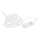 Cadena de Navidad LED 20xLED 2,3m blanco cálido