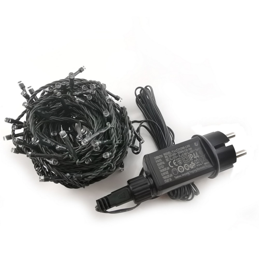 LED Cadena navideña exterior 10 m 100xLED/3,6W/230V IP44