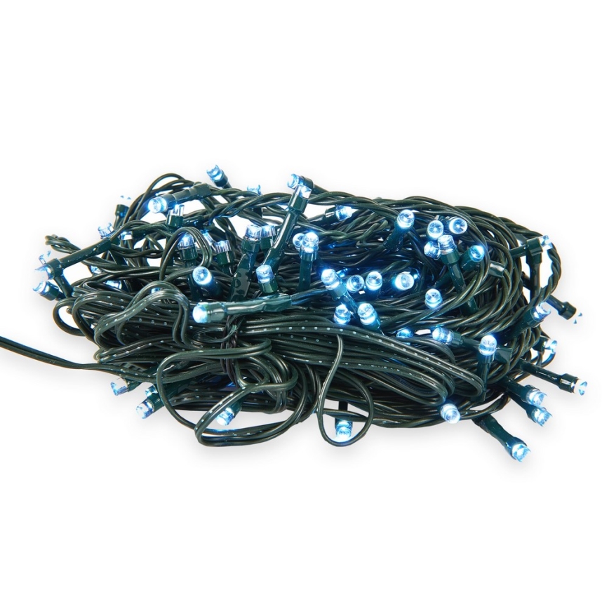 Cadena de Navidad LED para exteriores 100xLED/8 funciones 13m IP44 blanco cálido