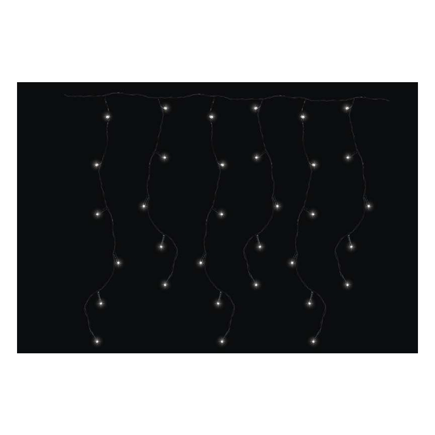 Cadena de Navidad LED para exteriores 180xLED/8 funciones 8m IP44 blanco frío