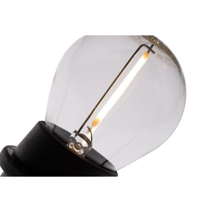 Cadena decorativa de exterior MIMOSA 20xE27/1,3W/230V IP44 20m