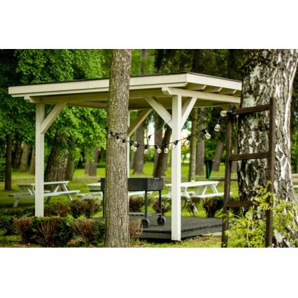 Cadena decorativa exterior MIMOSA 20xE27/1,3W/230V IP44 20m