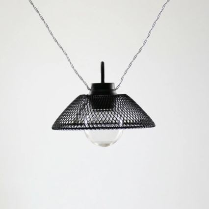 Cadena decorativa LED ASTRA 10xLED/2xAA 2,1 m negro