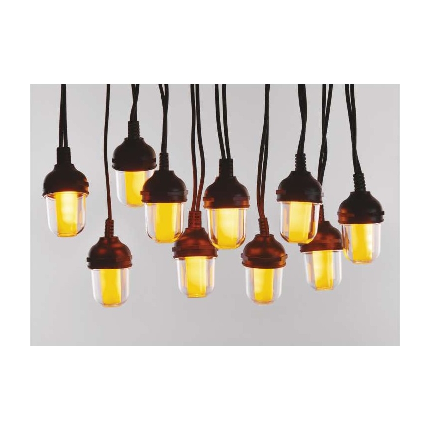 Cadena decorativa LED para exterior 100xLED/9,5m IP44