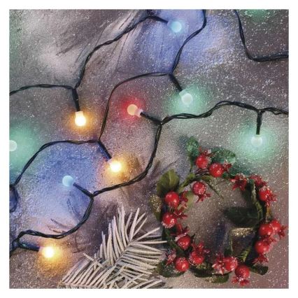 Cadena LED de Navidad 480xLED/8 funciones 53m IP44 multicolor