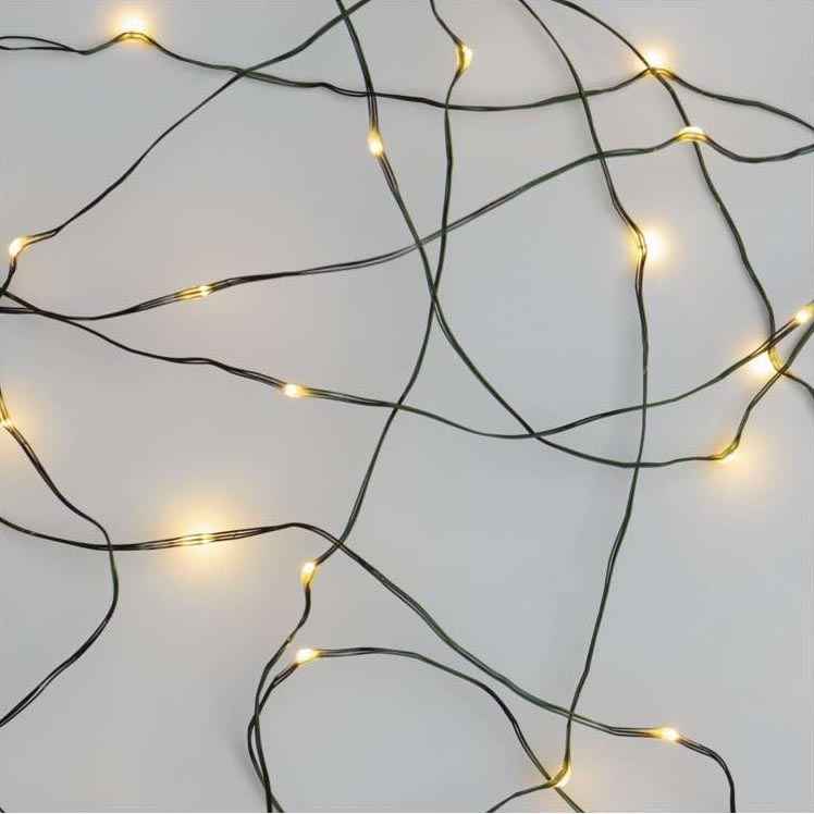 Cadena LED de Navidad para exteriores 150xLED/20m IP44 blanco cálido