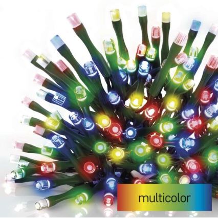 Cadena LED de Navidad para exteriores 40xLED/9m IP44 multicolor