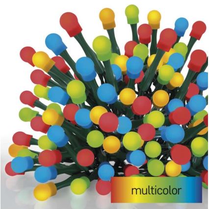 Cadena LED de Navidad para exteriores 480xLED/53m IP44 multicolor