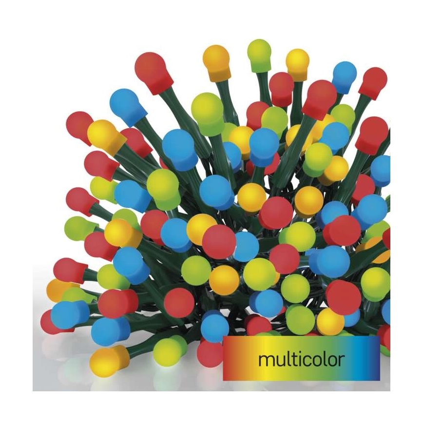 Cadena LED de Navidad para exteriores 480xLED/53m IP44 multicolor
