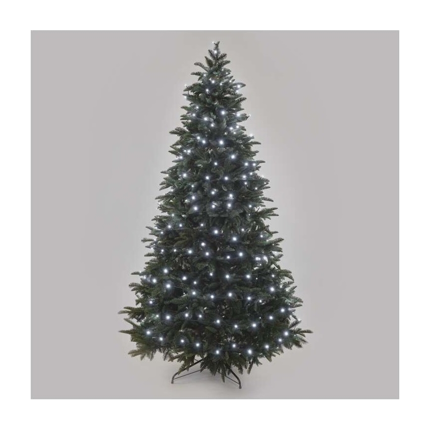 Cadena LED de Navidad para exteriores 500xLED/55m IP44 blanco frío