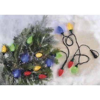 Cadena LED de Navidad para exteriores 50xLED/8 modos 14,8m IP44 multicolor