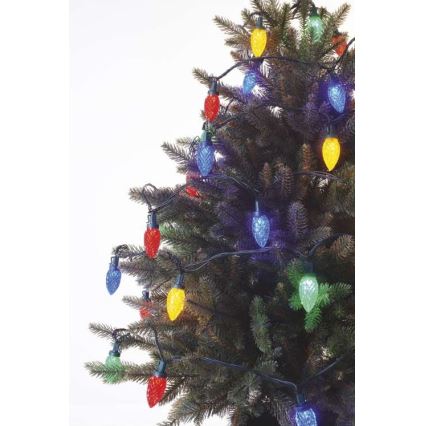 Cadena LED de Navidad para exteriores 50xLED/8 modos 14,8m IP44 multicolor