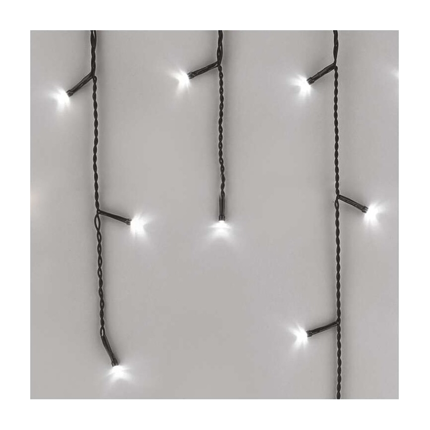 Cadena LED de Navidad para exteriores 600xLED/8 modos 15m IP44 blanco frío