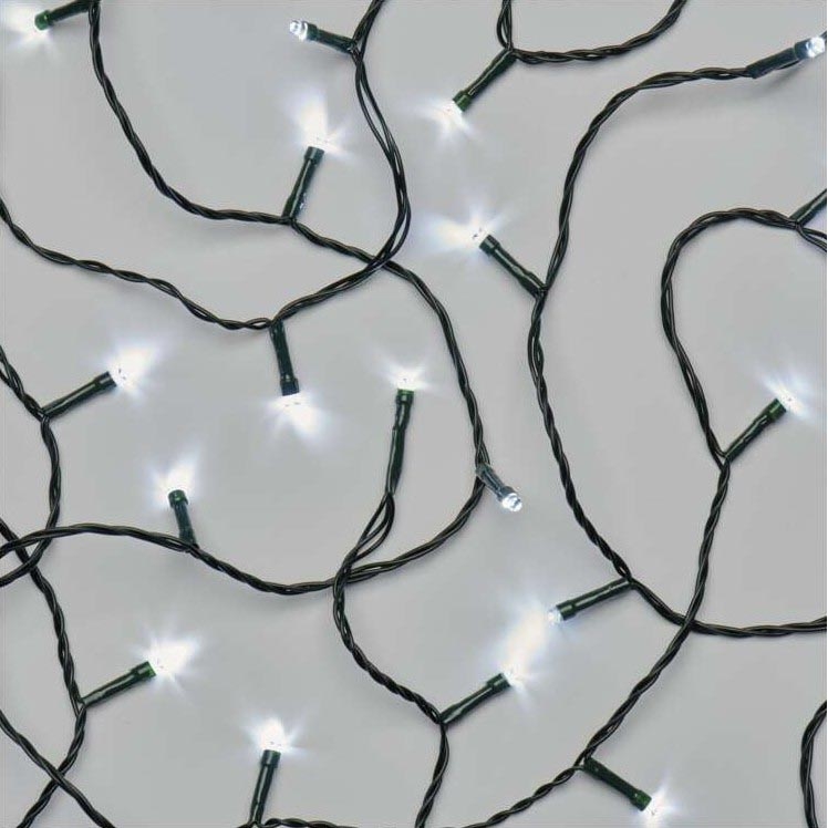 Cadena LED de Navidad para exteriores 80xLED/13m IP44 blanco frío