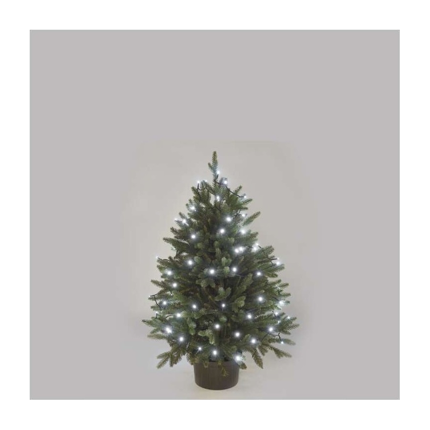 Cadena LED de Navidad para exteriores 80xLED/13m IP44 blanco frío
