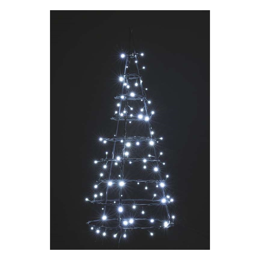 Cadena LED de Navidad para exteriores CHAIN 80xLED 13m IP44 blanco frío