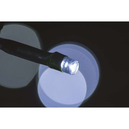 Cadena LED de Navidad para exteriores CHAIN 80xLED 13m IP44 blanco frío