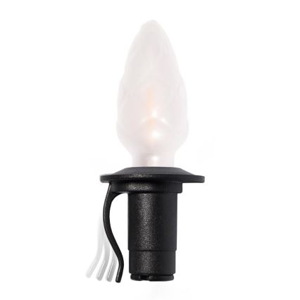 Cadena LED de extensión para exterior CONE FILAMENT 20xE10 14m multicolor/blanco cálido IP44, Fabricado en la República Checa